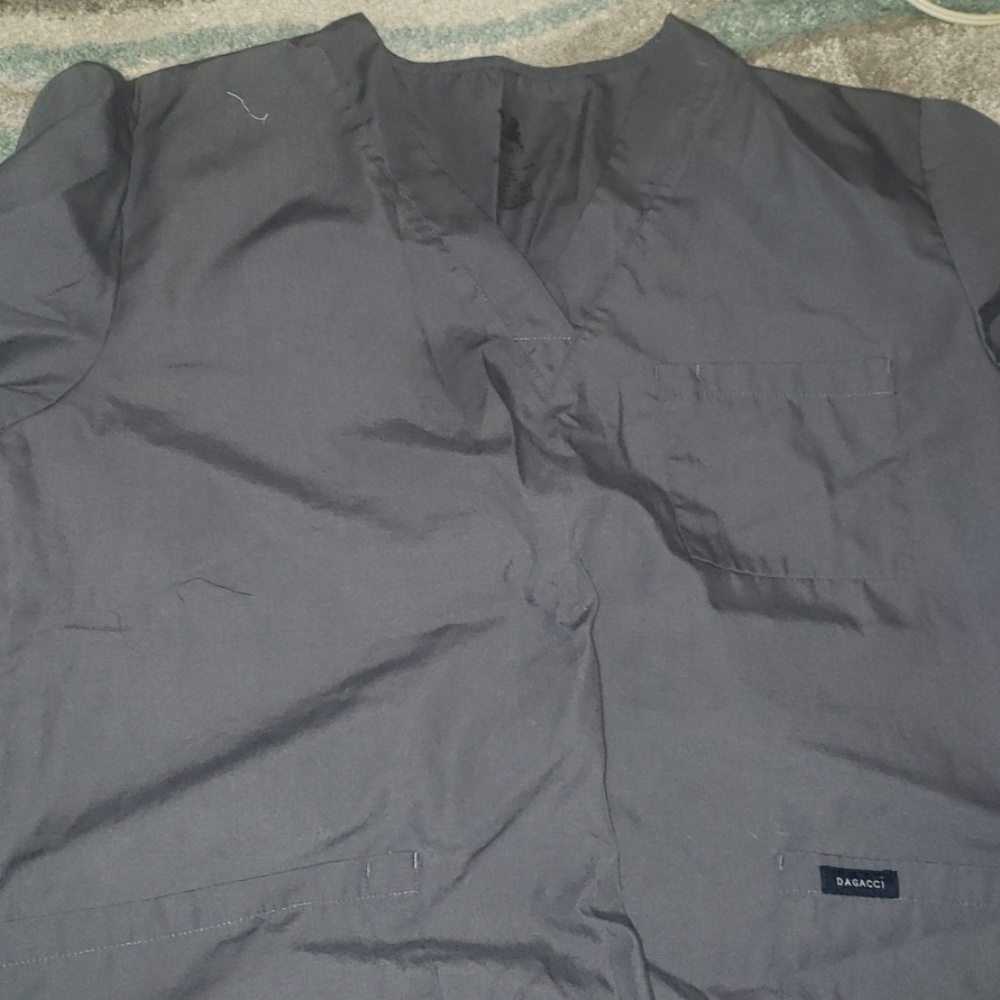 Grey Scrub Set - Picture 3 of 3